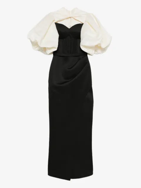 AAVVA robe-corset à épaules dénudées