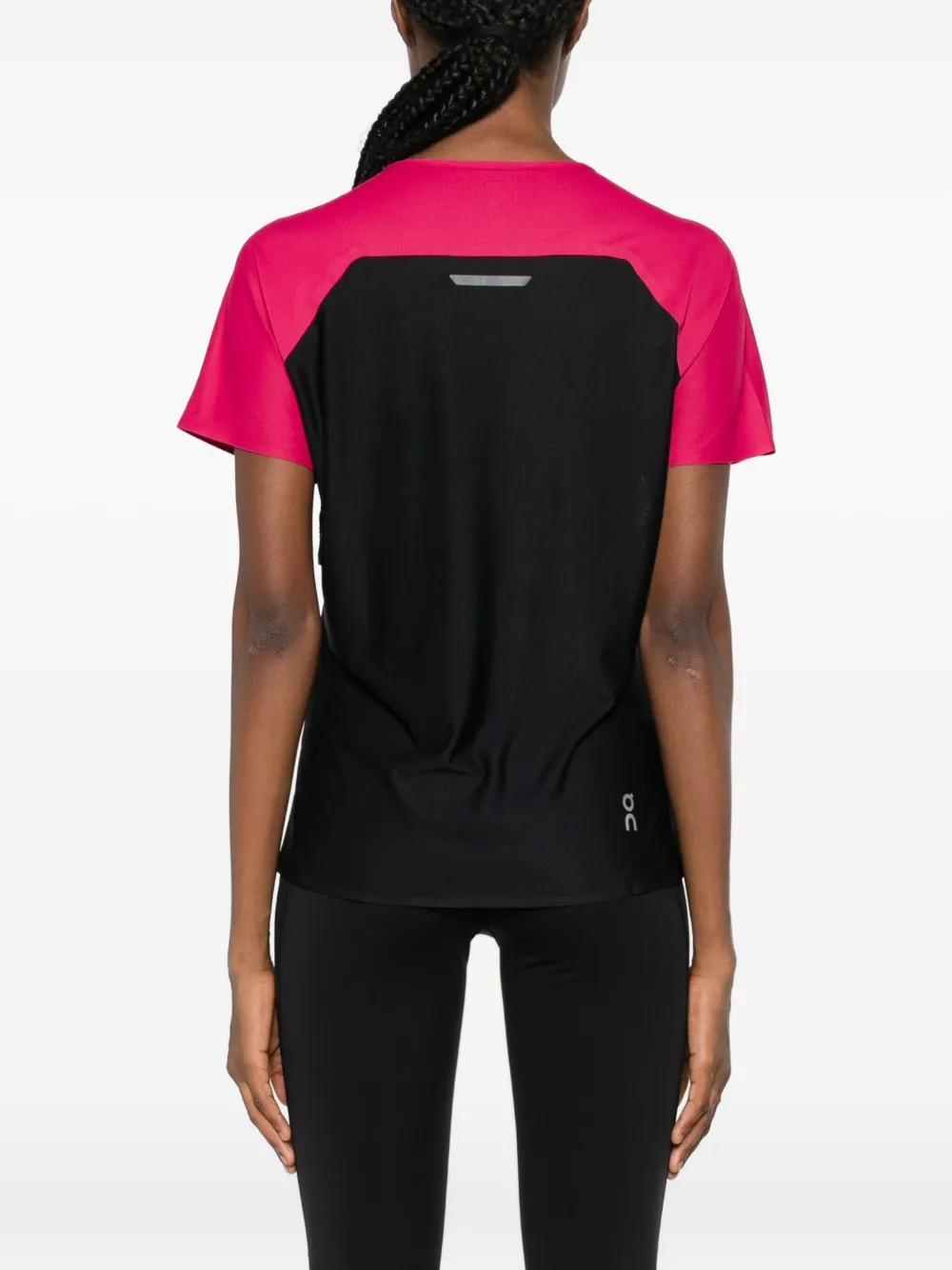 On Running Logo-print Short-sleeved T-shirt In Pink