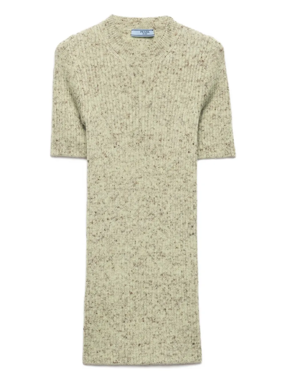 Prada ribbed short-sleeve sweater | Green | Image 1