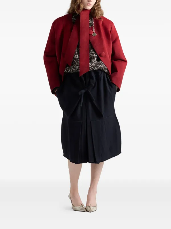 Prada チャームディテール セーター | ブラウン | FARFETCH JP