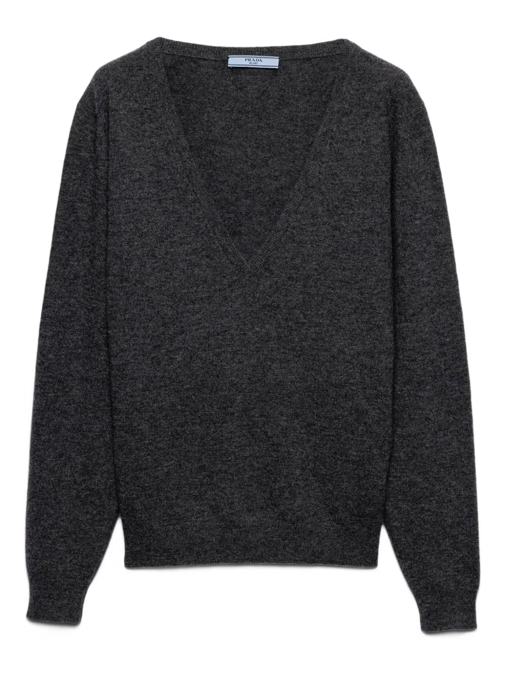 Prada pull à manches raglan | gris | Image 1