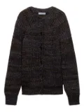 Prada crew-neck cardigan - Brown