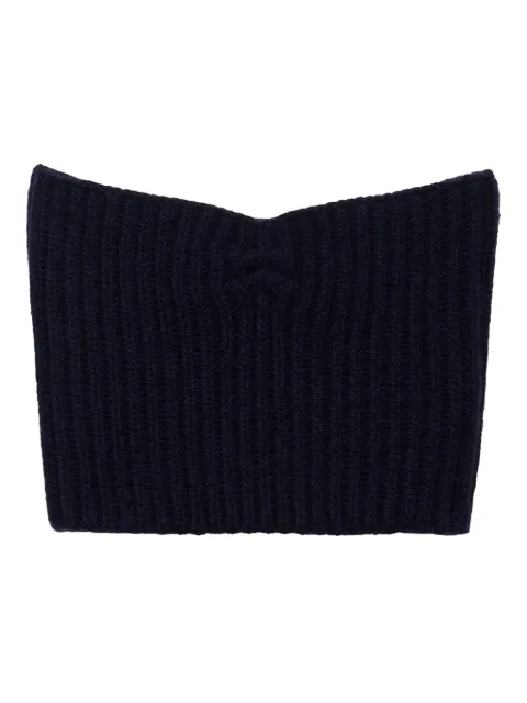 Prada ribbed bandeau top