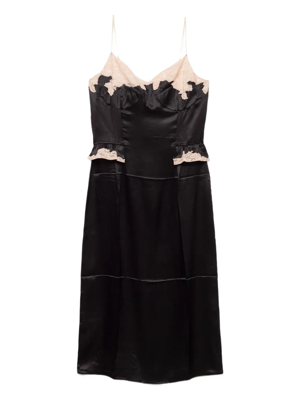 Prada Silk and lace dress | Black | Image 1