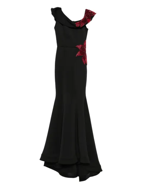 AAVVA sequin-embellished fishtail dress