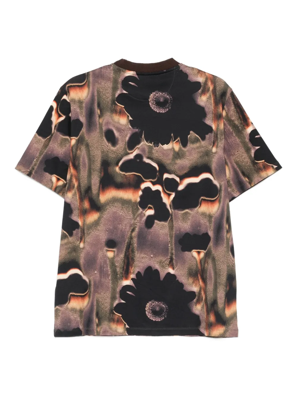 Paul Smith Floral-print T-shirt In Multi