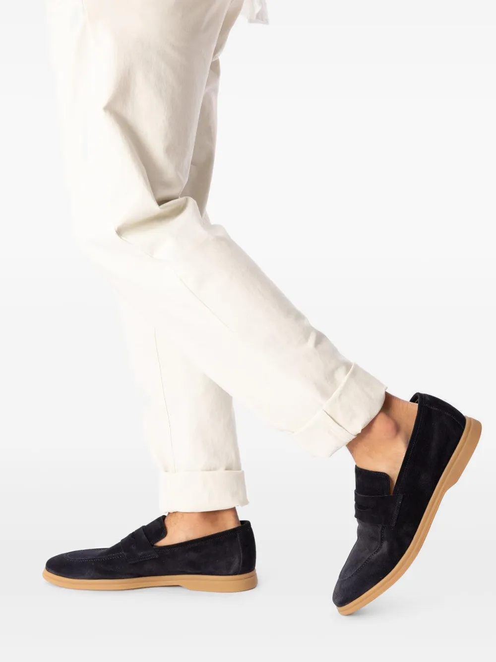 Eleventy penny suede loafers | Slip-Ons | Image 2