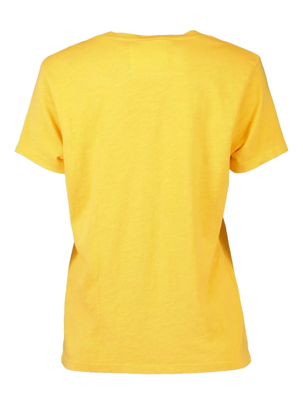 MOTHER The Sinful strawberry-print T-shirt Geel