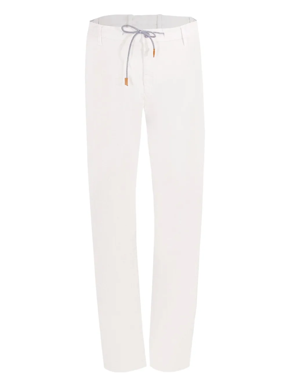 Eleventy drawstring trousers - Wit