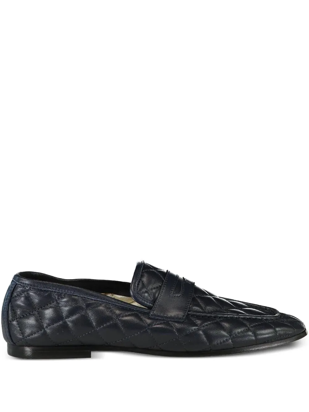 Sophique Essenziale Quilted Loafers In Blue