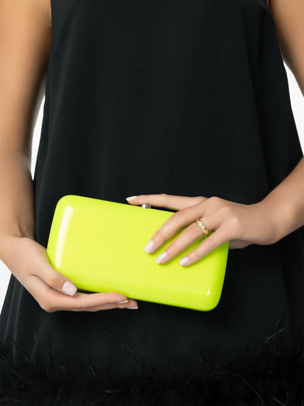 Jeffrey Levinson FINLEY CLUTCH ELECTRIC SUBLIME Groen