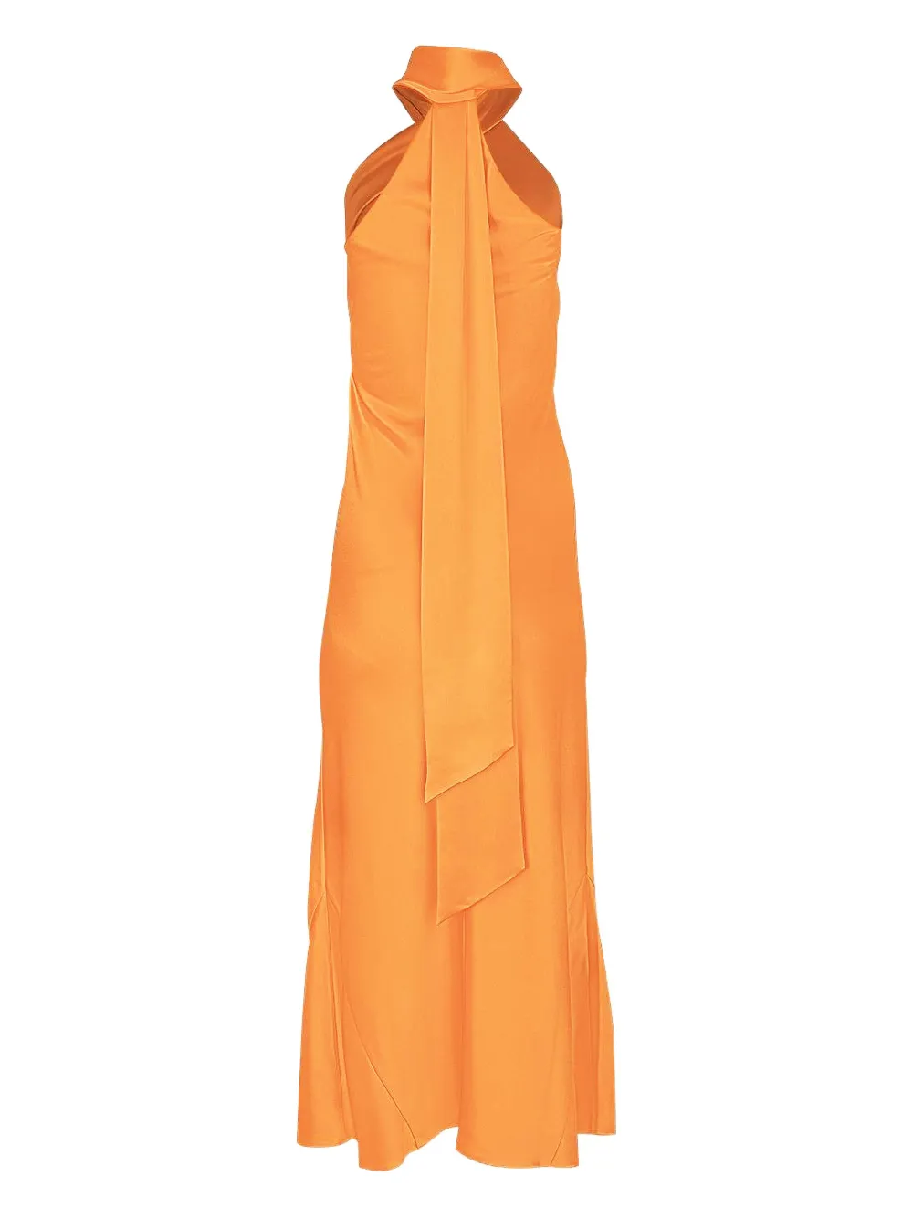 Galvan London Pandora dress Oranje