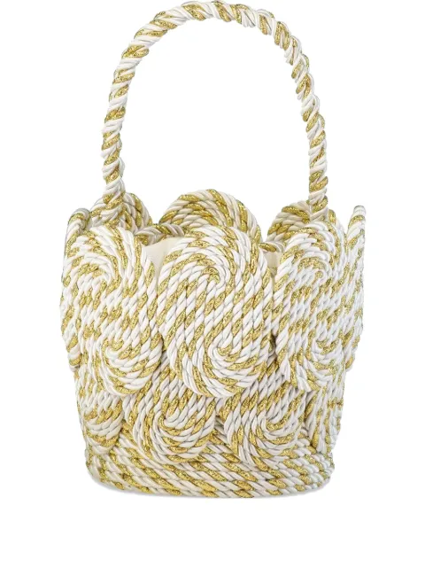 Mehry Mu Chacha rope-detail bucket bag