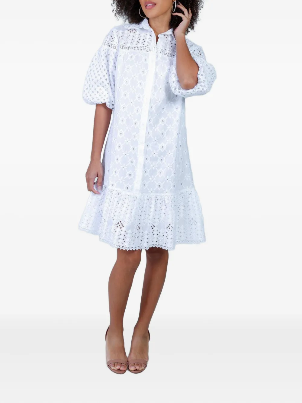 Temptation Positano Danubio dress - Wit