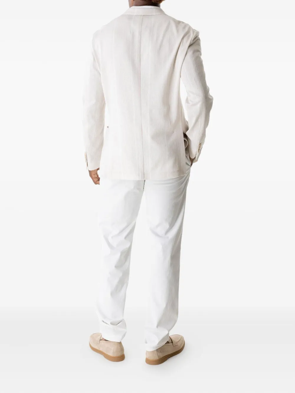 Eleventy single-breasted blazer Beige