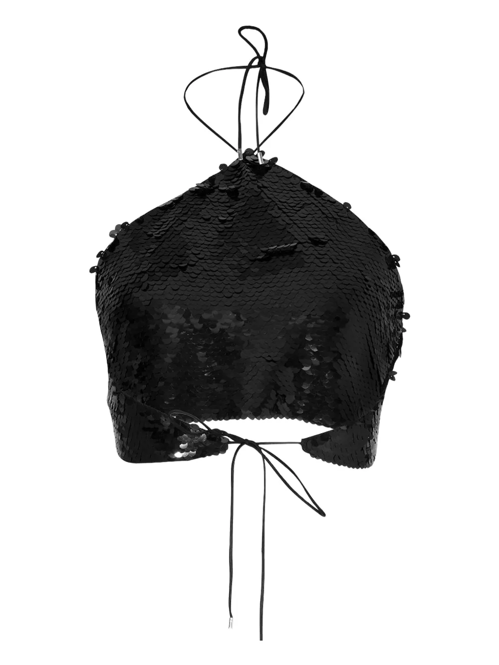 Alexis Zira halterneck top Zwart