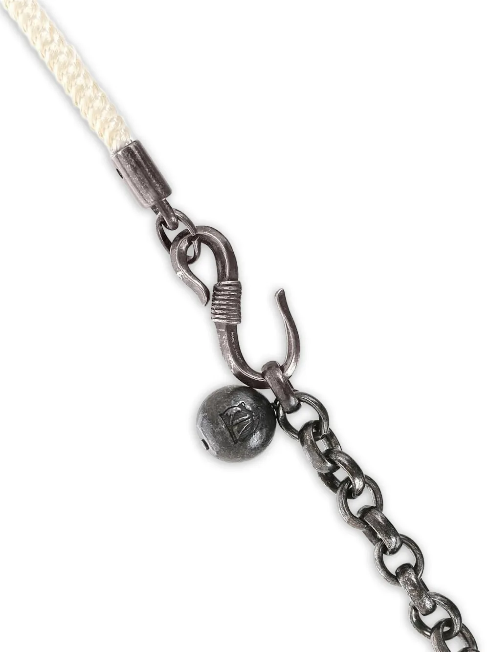 Lanvin Crystal Flame-detail Belt In Silver