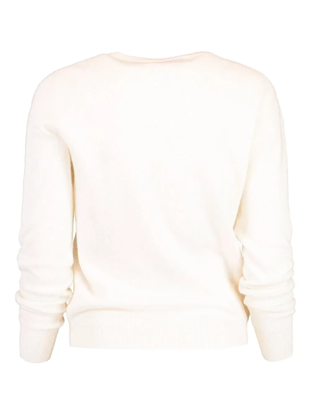 Lingua Franca I Love Naples Embroidered Crew-neck Sweater In Neutral