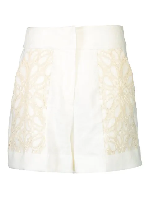 JBQ lace-panelled shorts