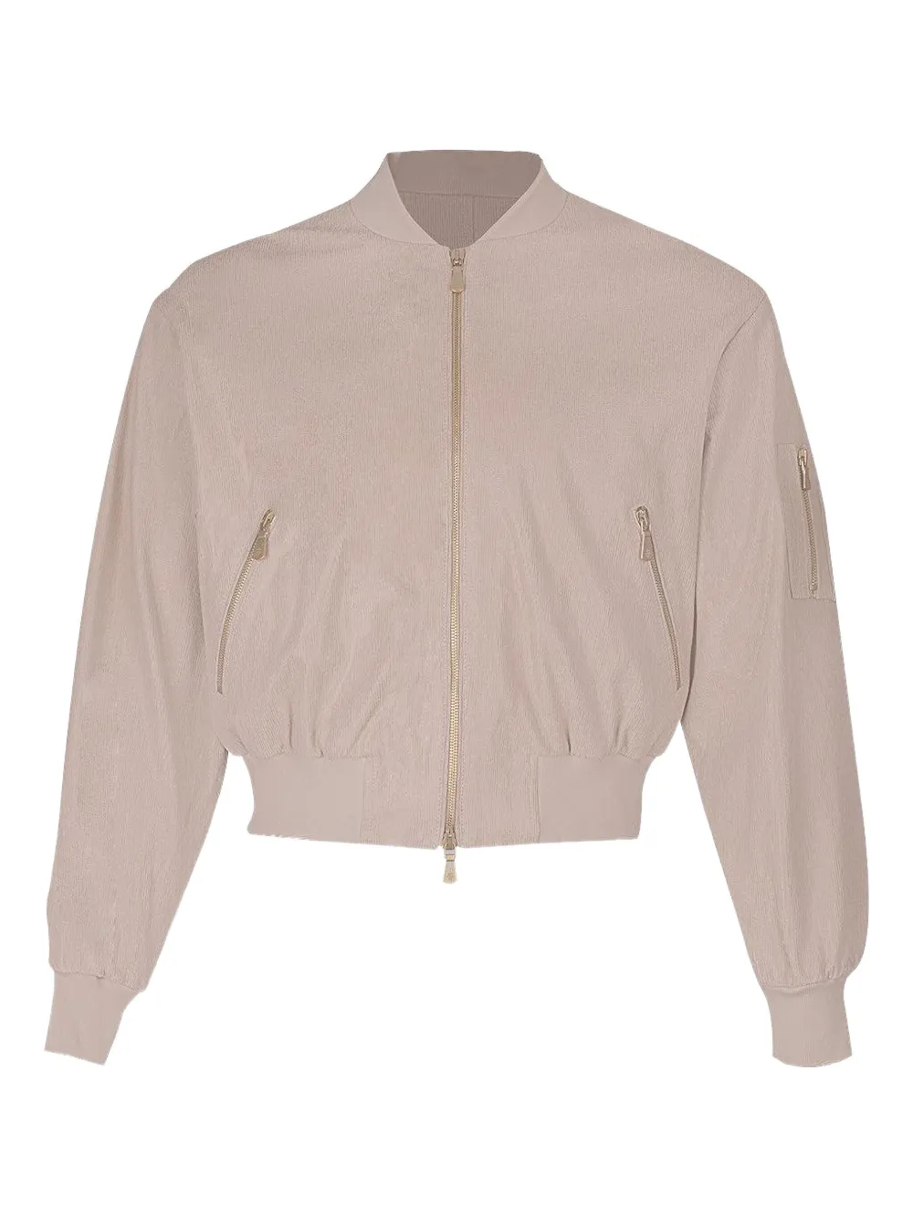 Eleventy zip-up bomber jacket | Neutrals | Image 1