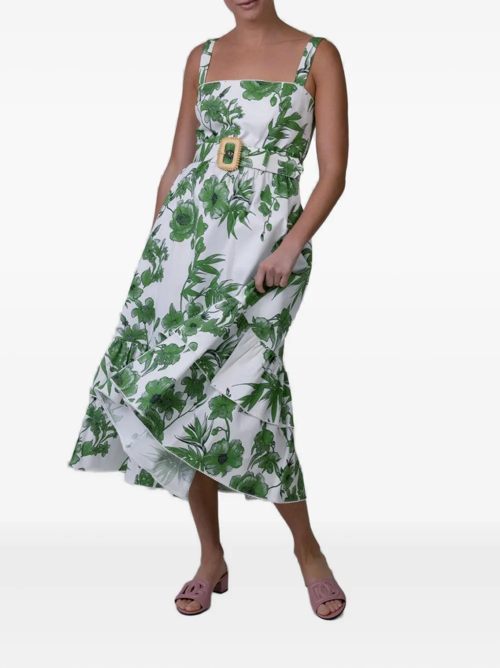 Borgo De Nor Dani dress - Groen