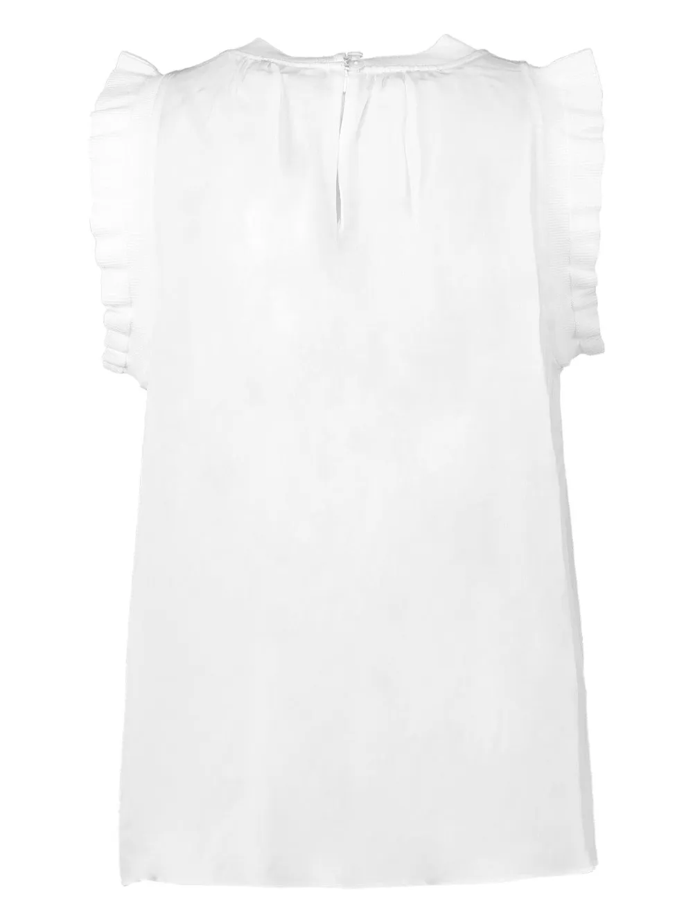 Bonnie Ruffled Sleeveless Top