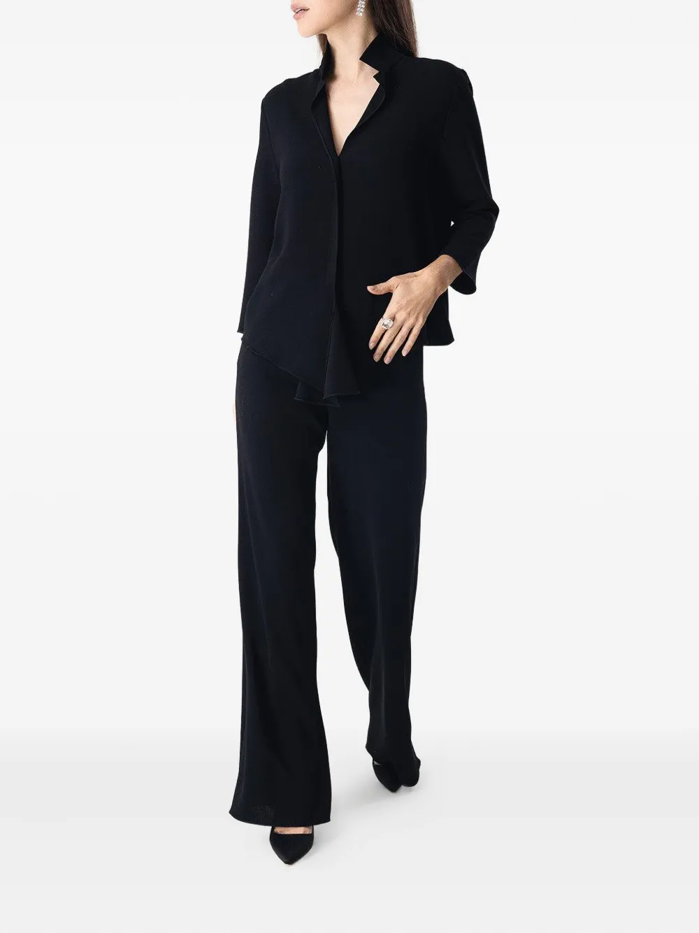 Peter Cohen pocket trousers - Zwart