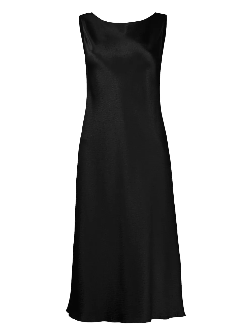Peter Cohen Slip Tank Midi Dress In Black