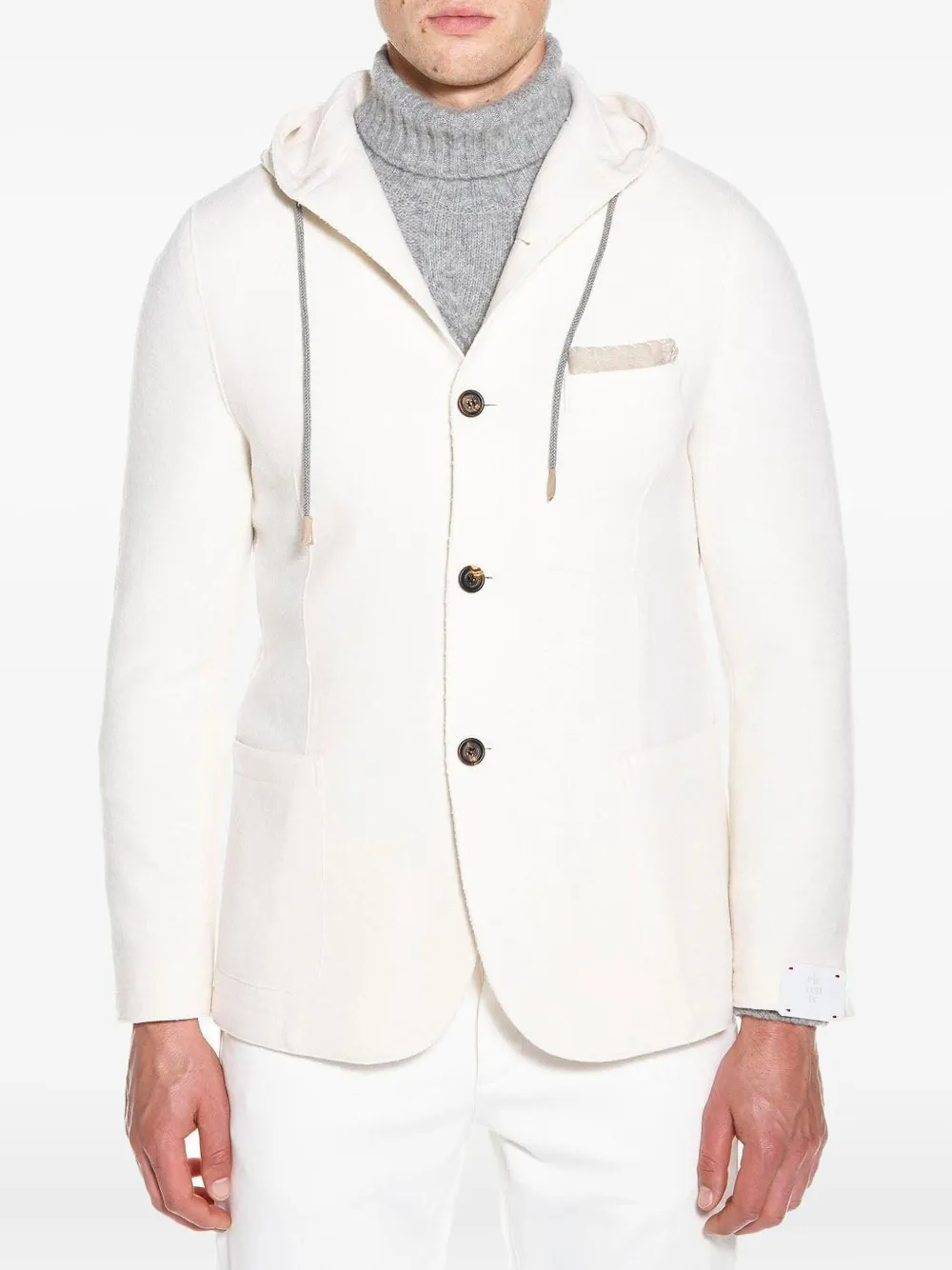 Eleventy hooded buttoned jacket | Hooded Jackets | Image 2