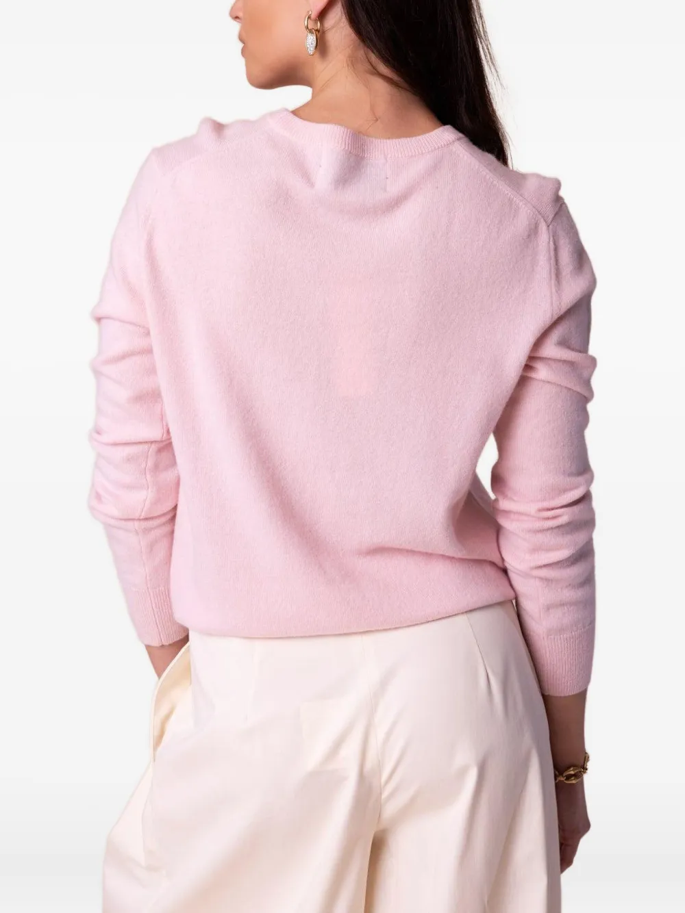 Lingua Franca I Love Naples sweater Roze