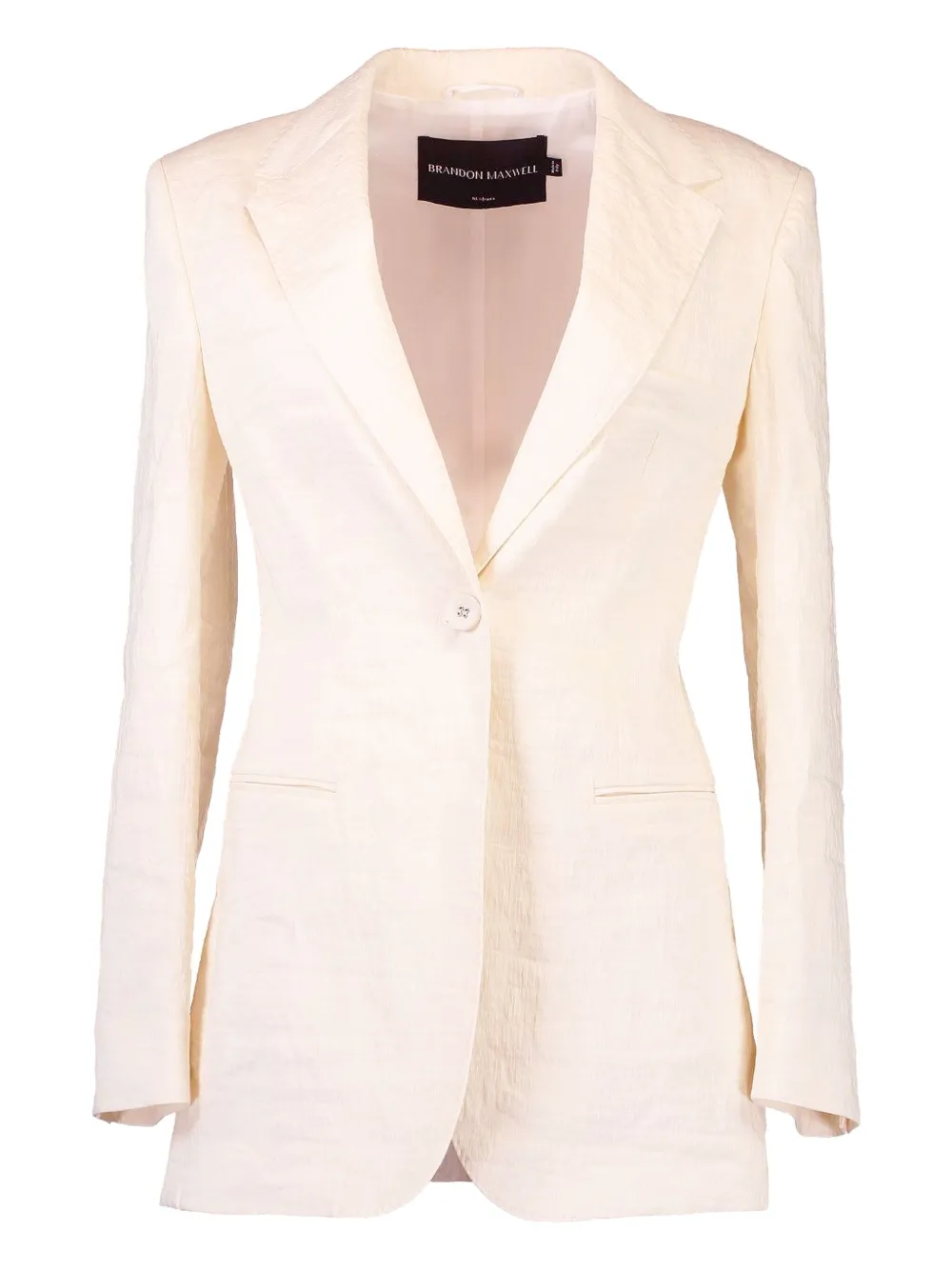 Brandon Maxwell The Jemma Blazer In Neutral