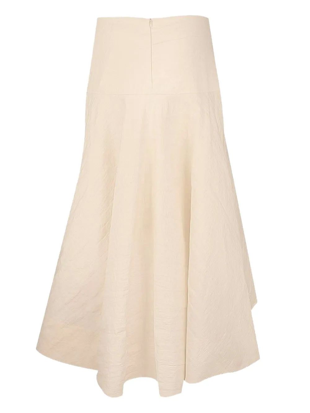 Brandon Maxwell The Ember Maxi Skirt In Neutral