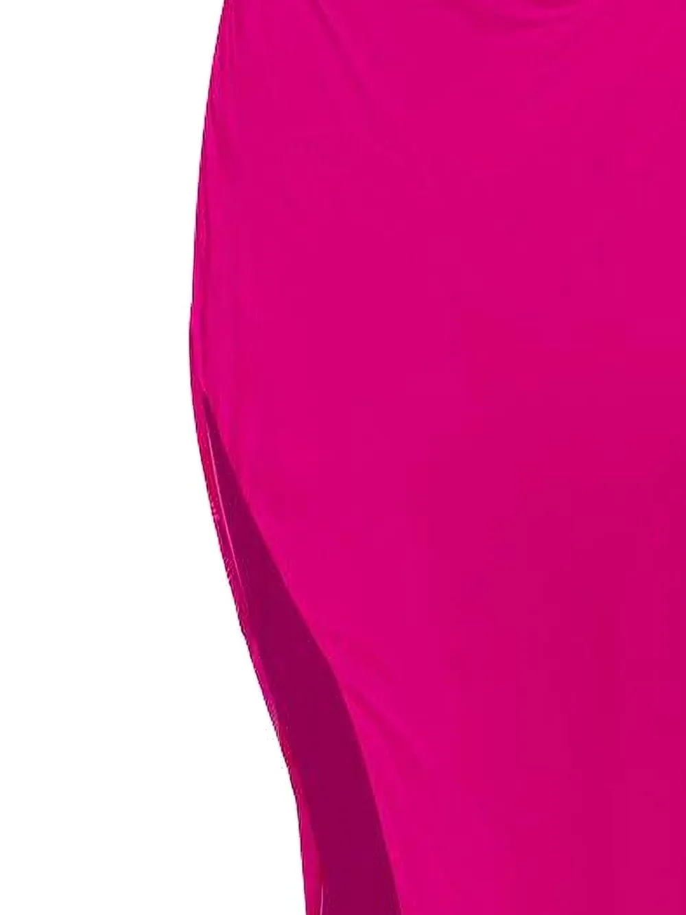 The Sei Bardot asymmetric draped maxi dress - Roze