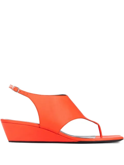 Pierre Hardy 35mm leather slingback sandals