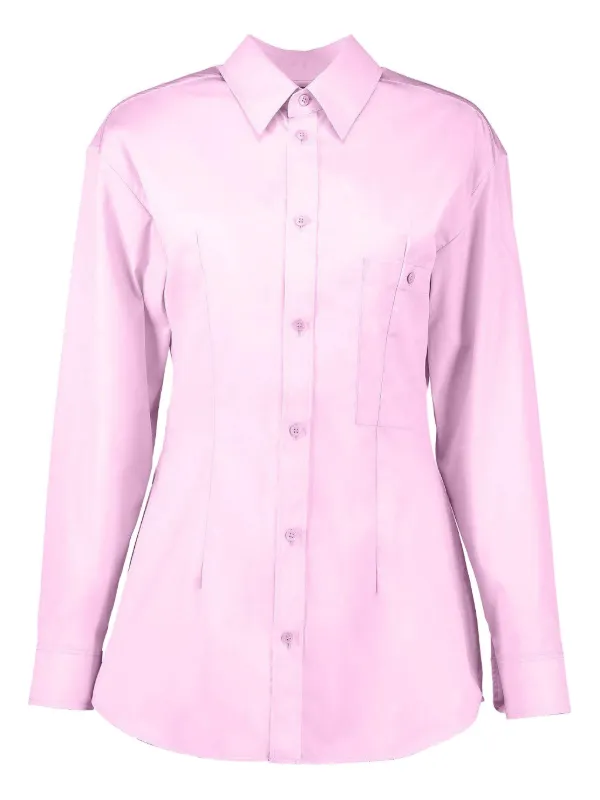 Marni long-sleeve Button Shirt | ピンク | FARFETCH JP
