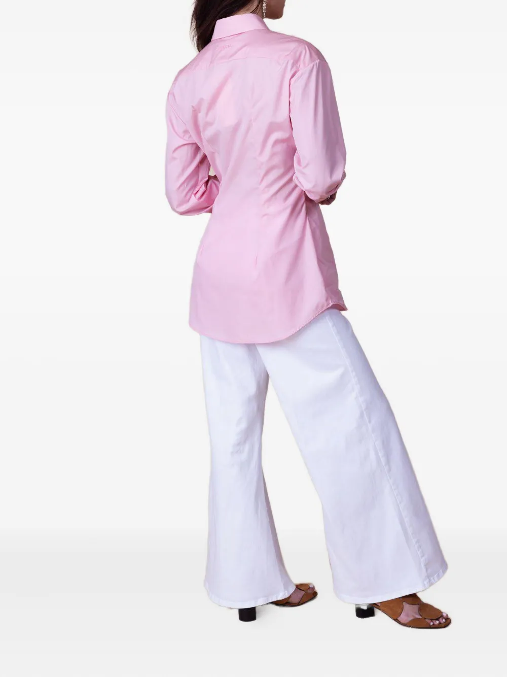 Marni long-sleeve button shirt Roze