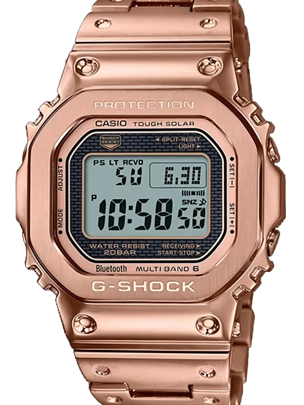 Casio Roestvrij staal 43 mm - Grijs