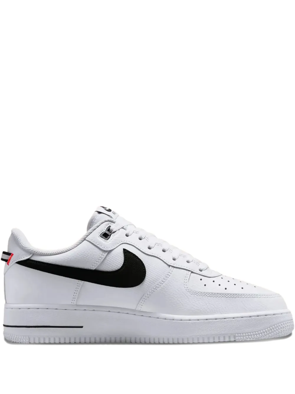 Nike Sneakers Air Force 1 07' "White / Black" low - Bianco