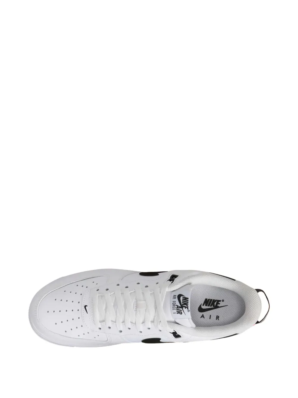 Nike Air Force 1 07' "White Black" low-top sneakers Wit