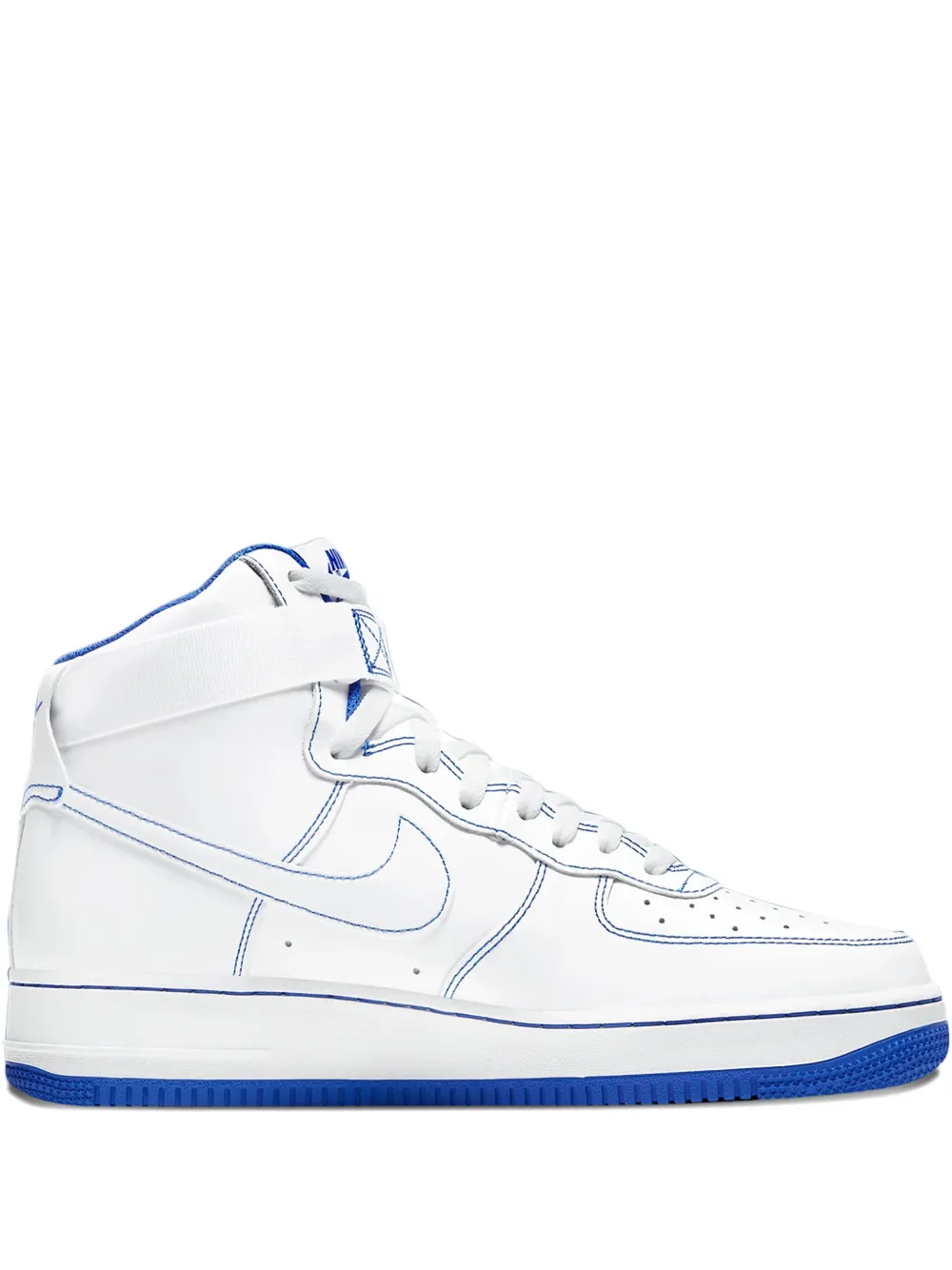 Nike Air Force 1 High Stitch "White Royal Blue" sneakers