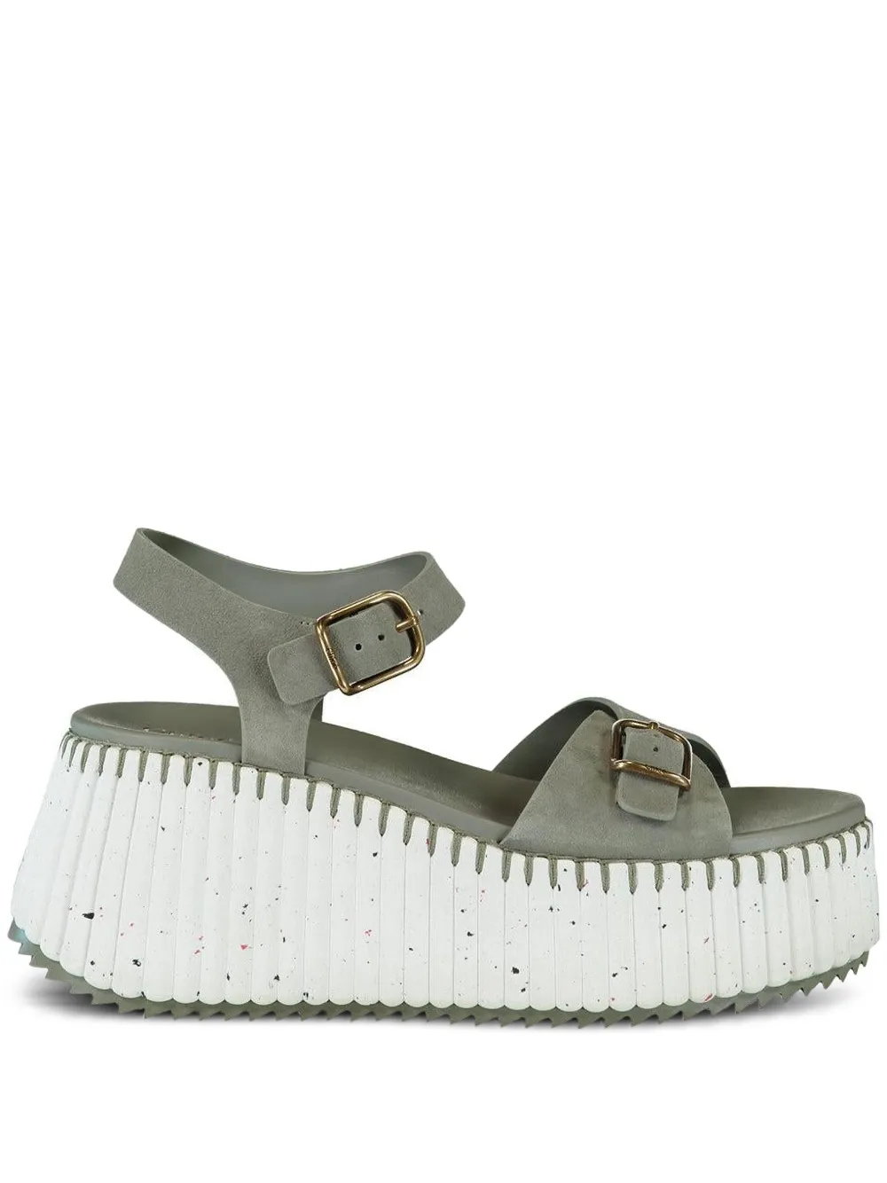 Chloé 78mm Nama sandals Groen