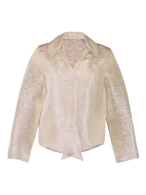 Peter Cohen Gabol metallic-effect shirt