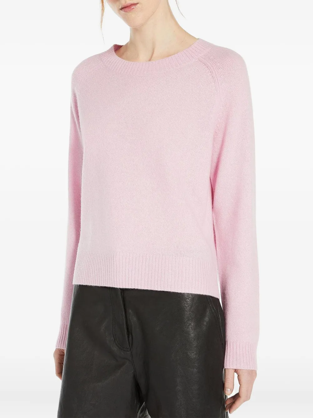 Max Mara raglan-sleeve cashmere sweater Roze