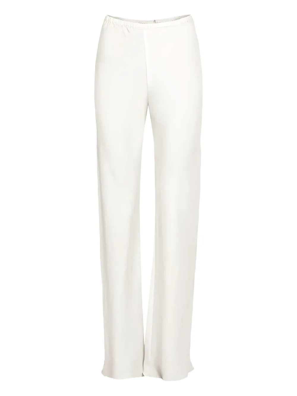 Peter Cohen bias-cut wide-leg trousers - Toni neutri