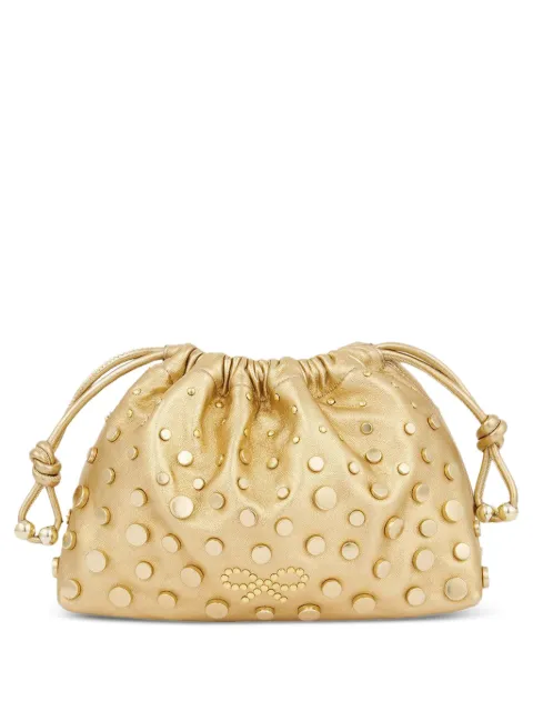 Anya Hindmarch studded drawstring clutch bag