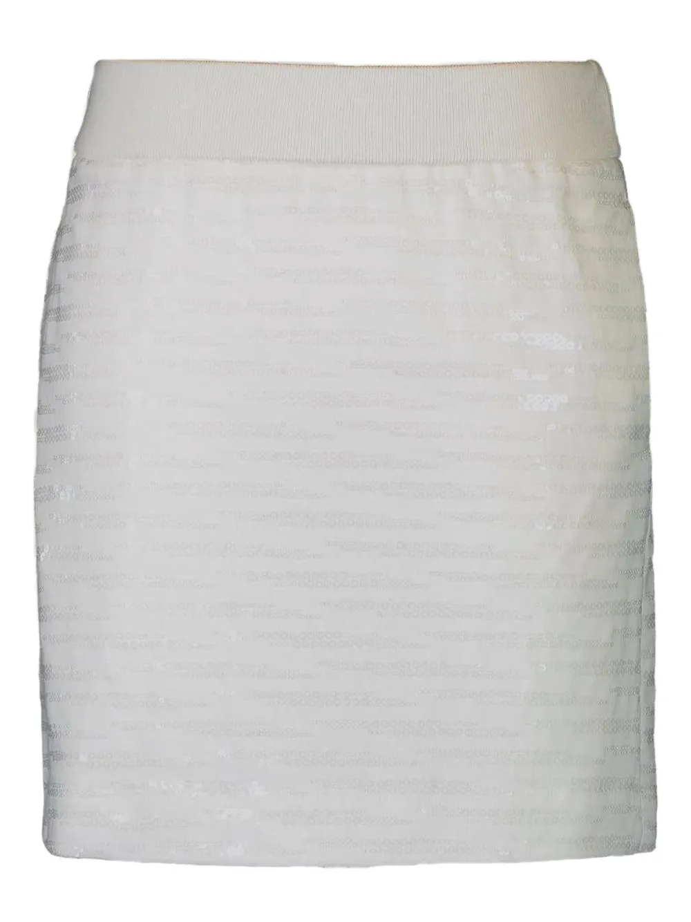 Peserico sequin striped mini skirt | blanco | Image 1