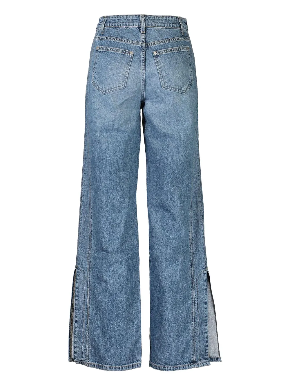 Twp Tangled Up In Blue Split Jeans In Blue