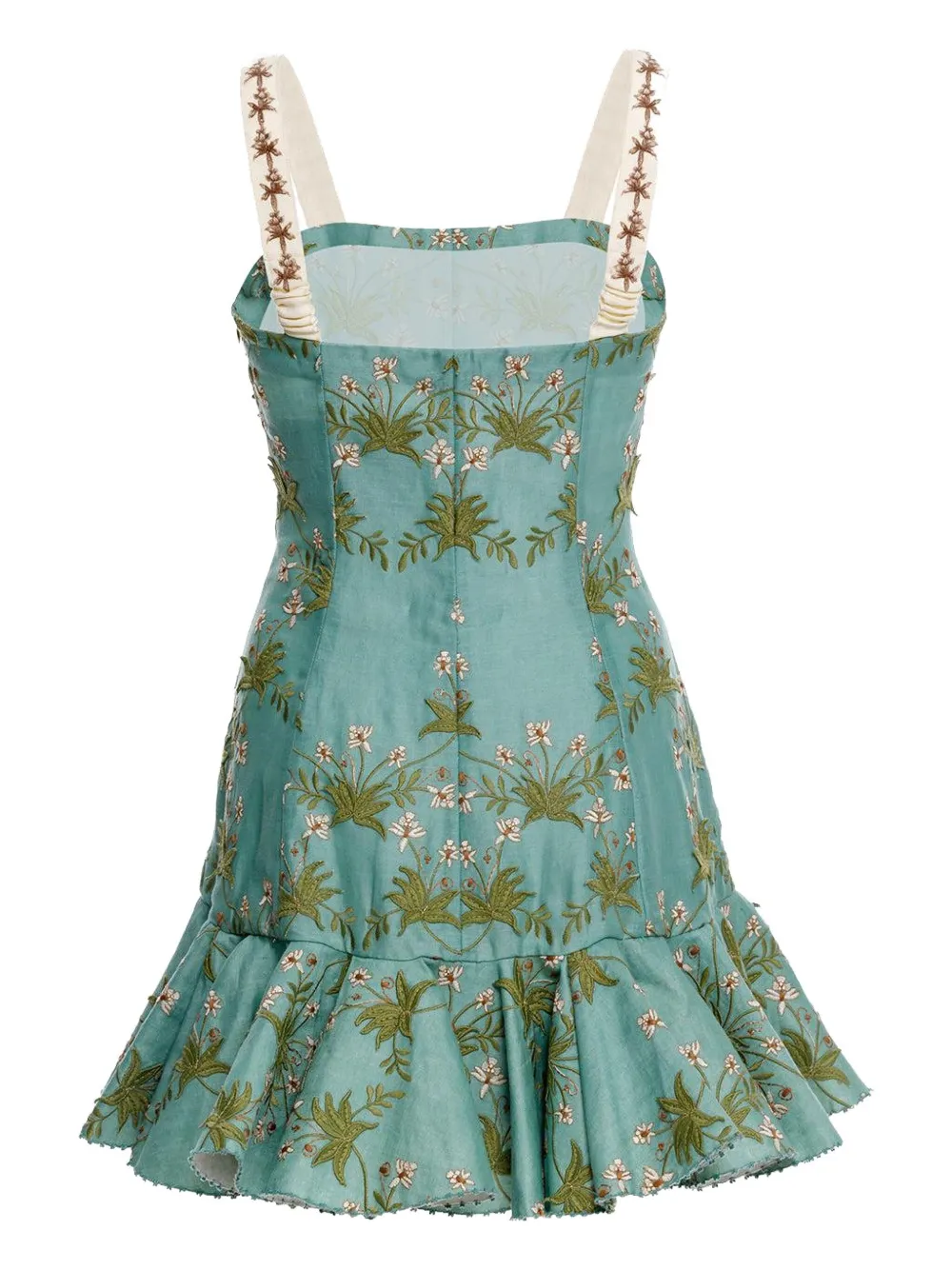 Agua By Agua Bendita Tumbao Orquidea dress Groen