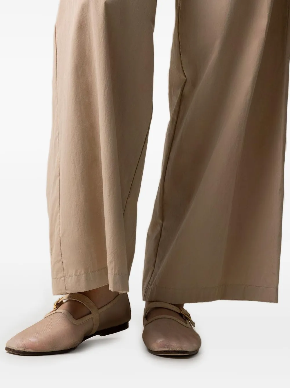 Sophique Opretta Mary Janes Ballet Flats In Gray