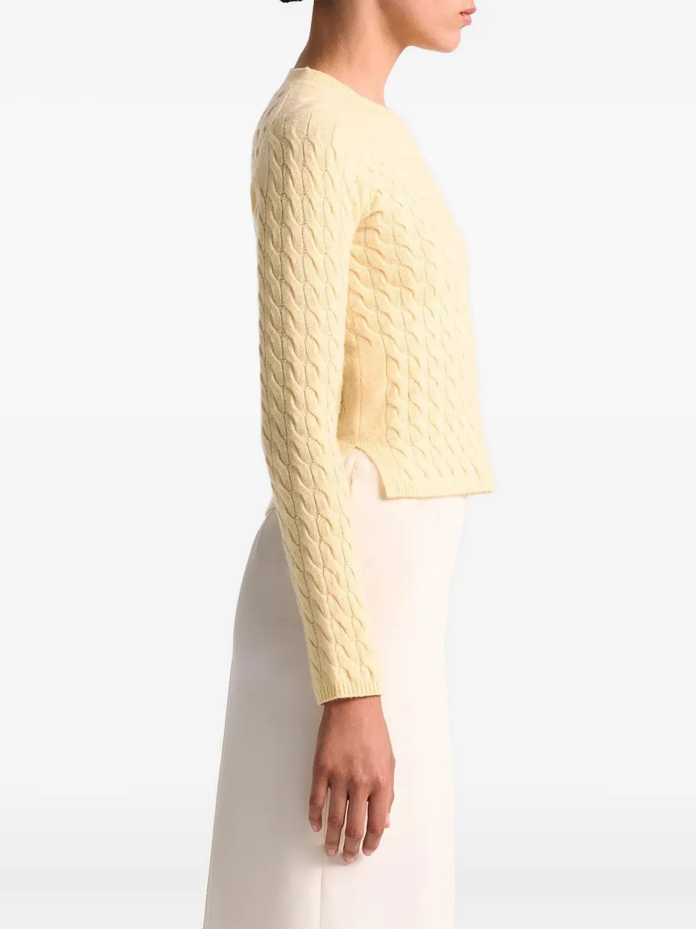 Altuzarra cable-knit sweater Geel